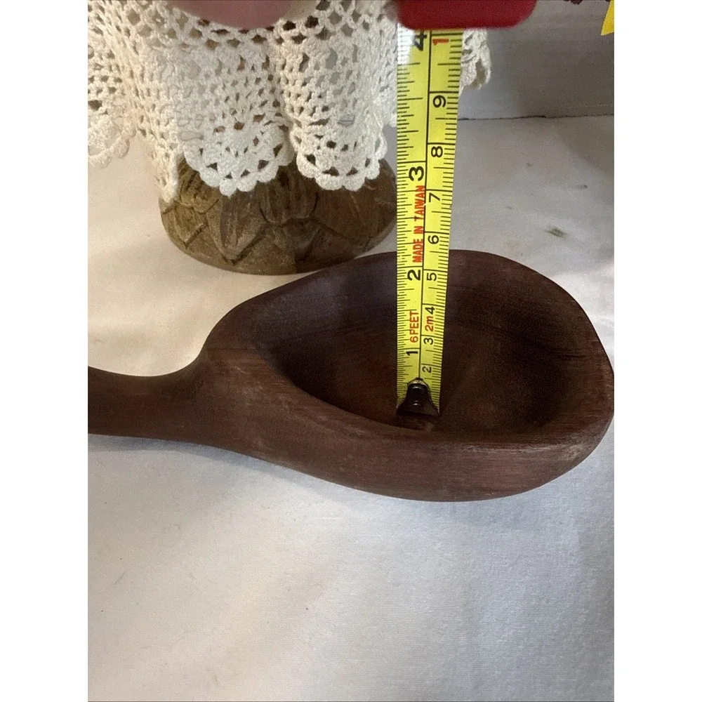 Handmade Long-Handled Beautiful Wood Spoon 11.75